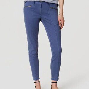 LOFT Skinny Pants | Size 8 | Stormy Ocean Blue
